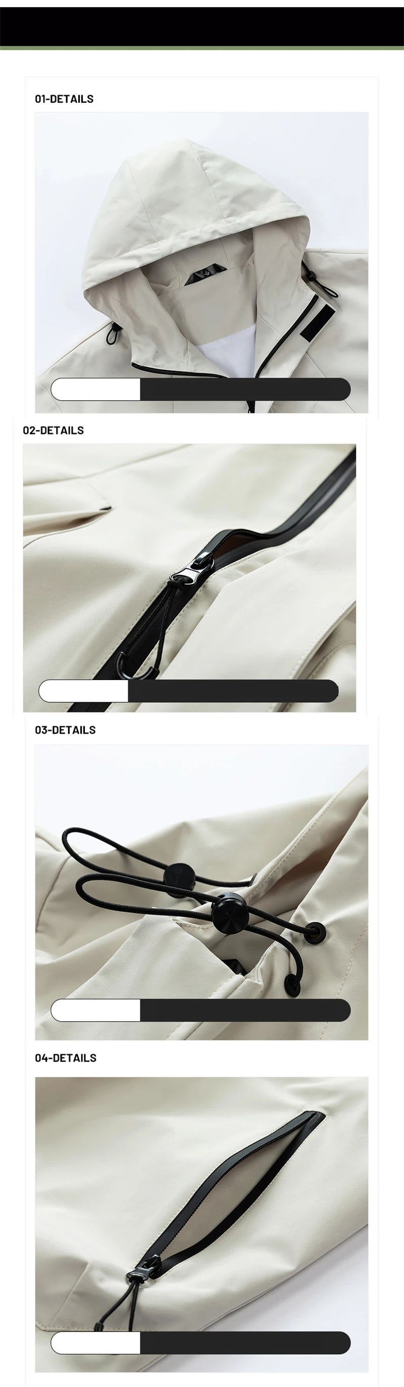 2024 New Men's Outdoor Hooded Windbreaker Jacket Autumn Waterproof Hiking Bomber Jackets Women Trekking Softshell Coats