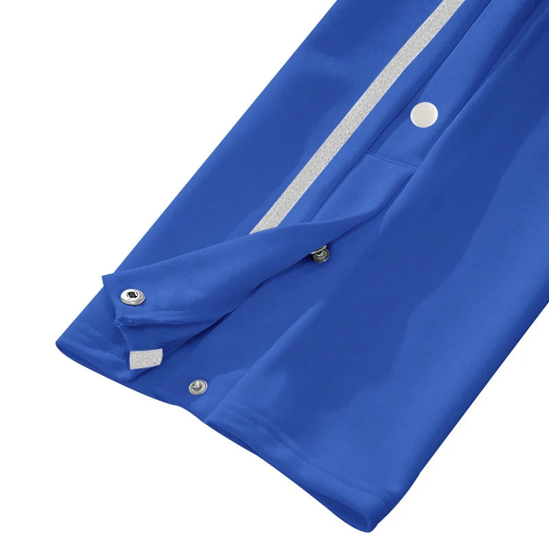 Men's Loose Solid Patchwork Side Button Straight Trousers