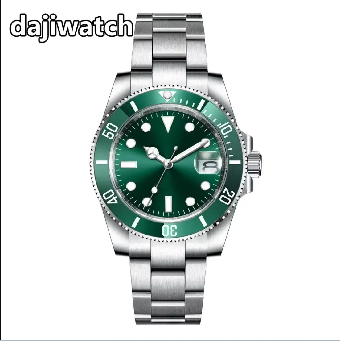 Men's Custom Logo NH35 Automatic Dive Watch Sapphire Ceramic Bezel