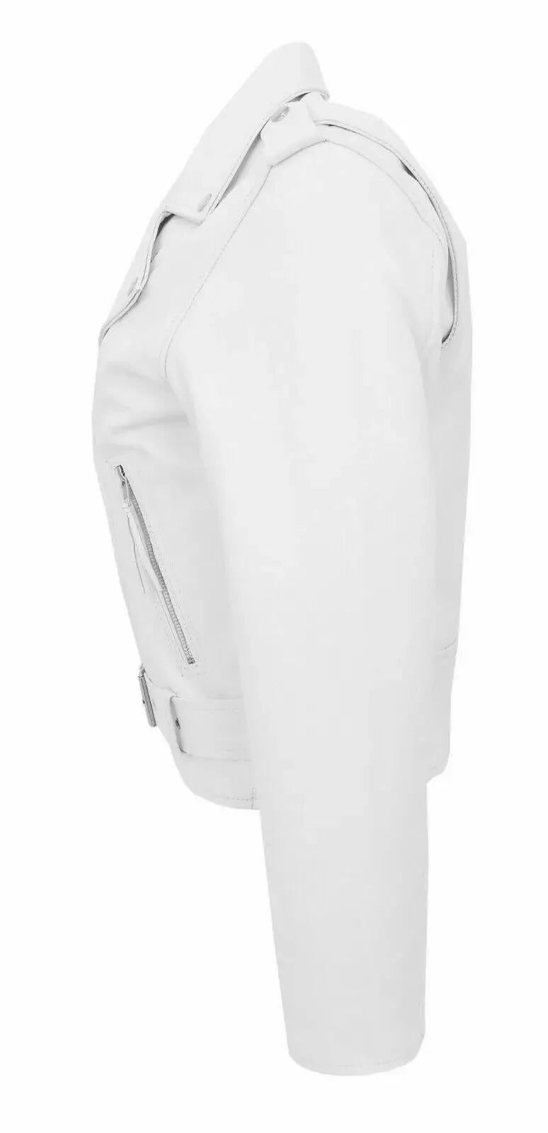 Men's Slim Fit PU Leather Motorcycle Jacket