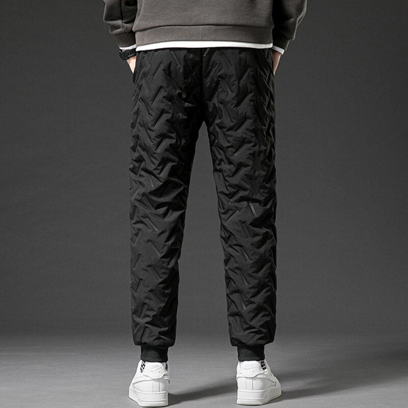 Men's Winter Windproof Jogger Snow Pants Plus Size 10XL