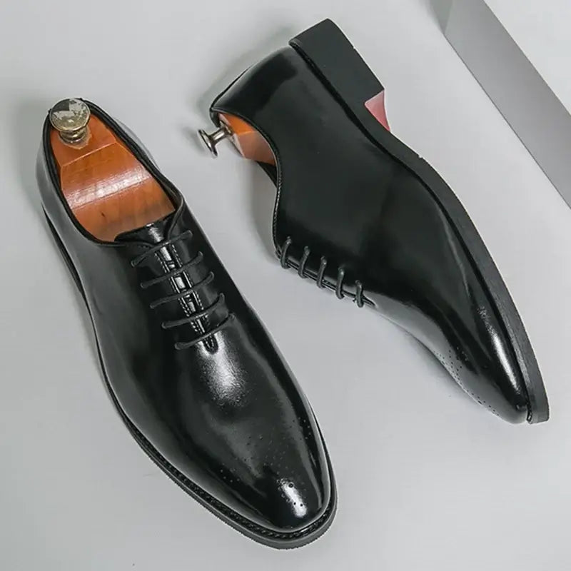 Men's Leather Formal Oxford Dress Shoes