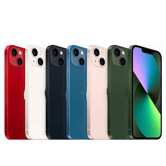 Original Apple iPhone 13 6.1" Genuine Super Retina OLED 128/256/512GB ROM Face ID NFC A15 IOS iPhone13 5G 99% New Mobile Phone