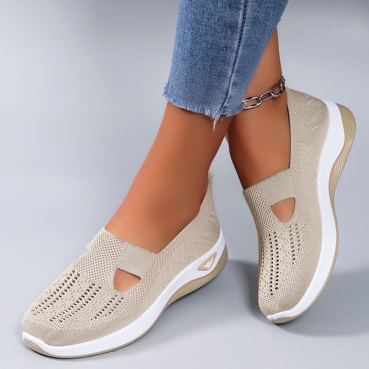 Women's Breathable Lightweight Non-Slip Casual Sneakers