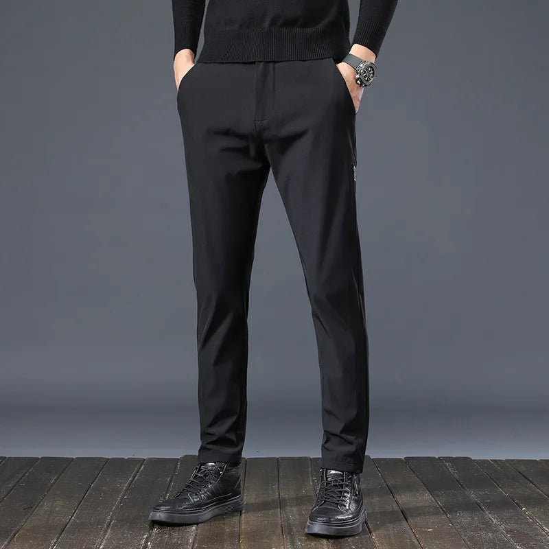 Men's Golf Pants Spring Autumn High Elasticity Fashion Casual Versatile Breathable Quality Trousers for Comfortable Wear