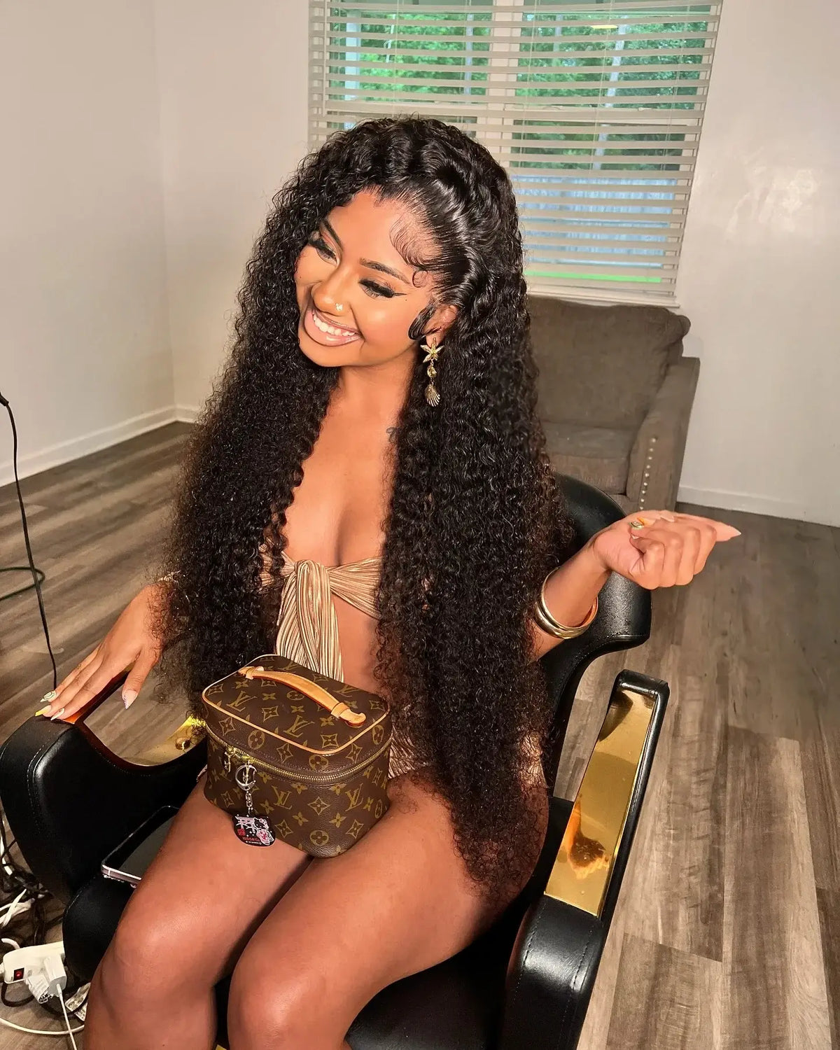 200% Deep Wave Lace Front Wig Human Hair 13X4 HD Transparent Curly Lace Front Wig Human Hair Wig Brazilian Pre Plucked model.