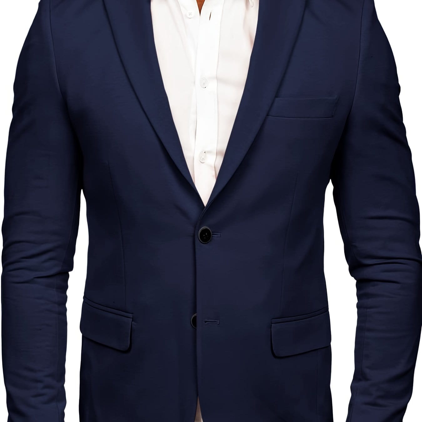 Men's Spring And Autumn Casual Suit Jacket, Single-breasted Business Jacket