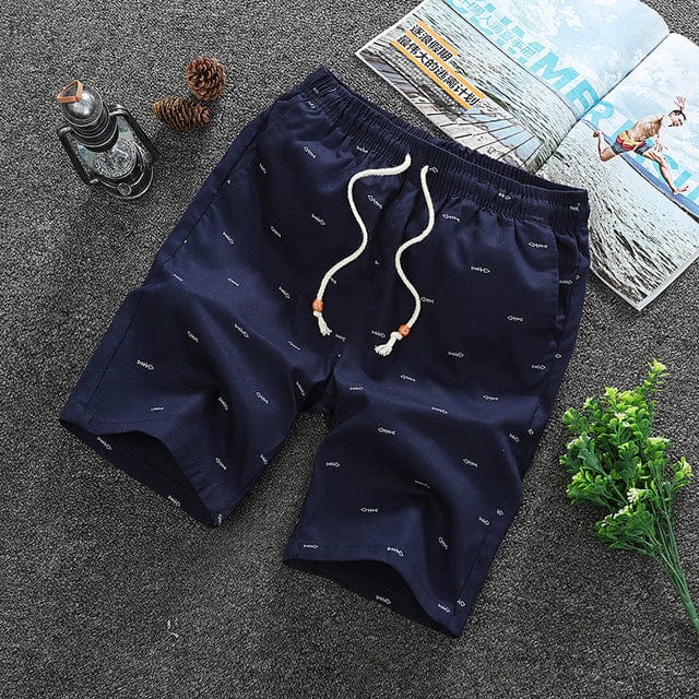 Summer Outdoor New Breathable Casual Beach Shorts Loose Fashion Exercise Gym Running Shorts Men Cotton Streetwear Jogger