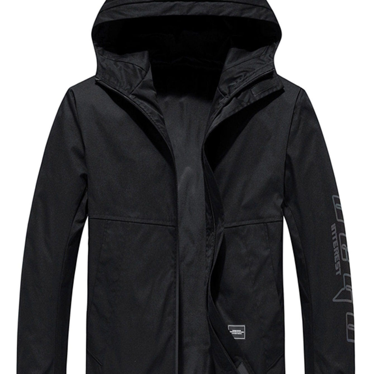 Men's Casual Solid Color Hooded Jacket Christmas Gifts