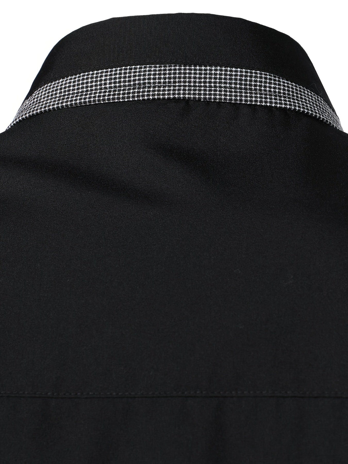 Men's Plaid Collar Button-Down Long Sleeve Business Shirt