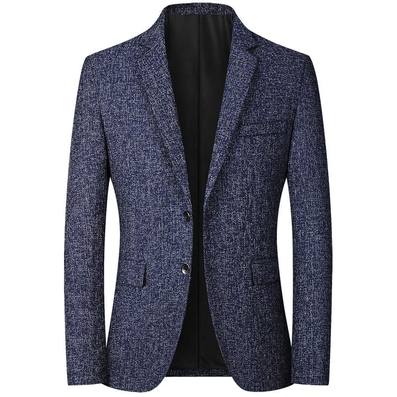 Men's Slim Fit Striped Casual Business Blazer