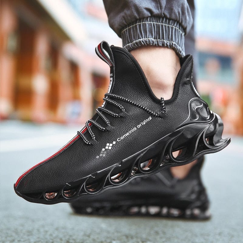 Men's Breathable Casual Race Trainer Sneakers