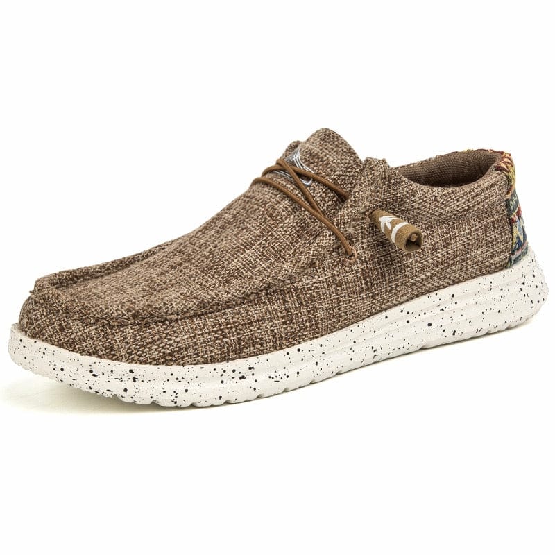 Men's Large Size Breathable Denim Canvas Casual Sneakers