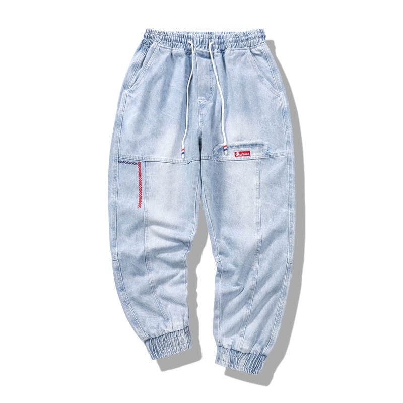 Men's Hip Hop Elastic Cargo Harem Jogger Pants