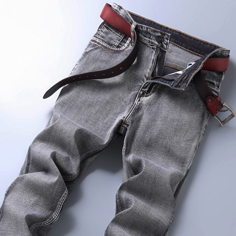 Men's Stretch Regular Fit Classic Denim Jeans