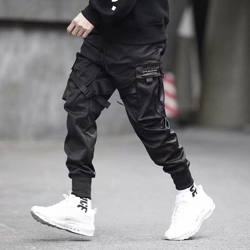 Men's Slim Ankle-Length Streetwear Joggers, Unisex