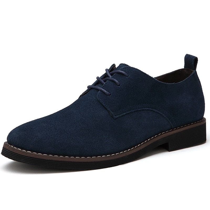 Men's Plus Size Genuine Leather Oxford Loafers, Sizes 39-48