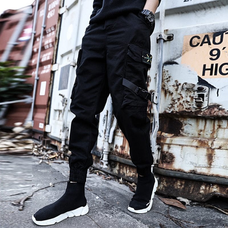 Men's Slim Ankle-Length Streetwear Joggers, Unisex