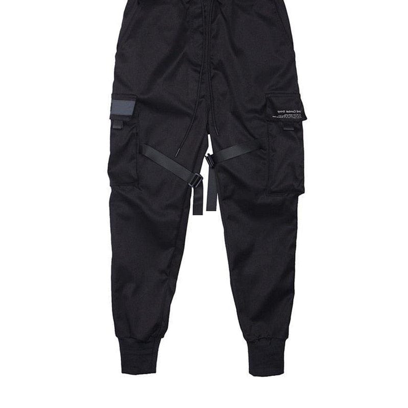 Men's Hip Hop Cargo Harem Jogger Track Pants with Pockets