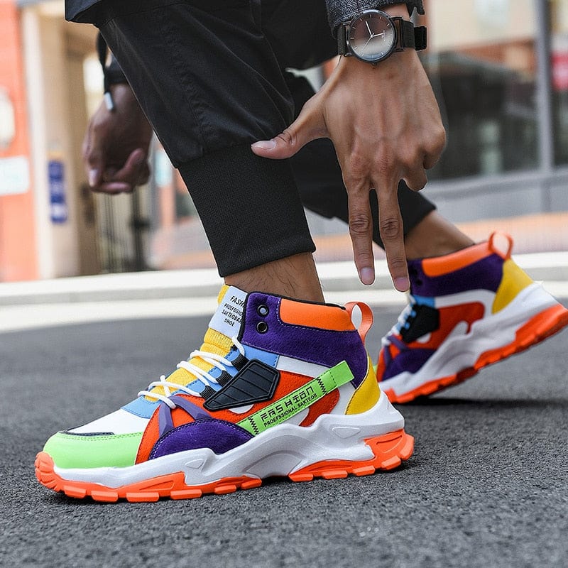 Men's Outdoor Running Walking Athletic Sports Sneakers