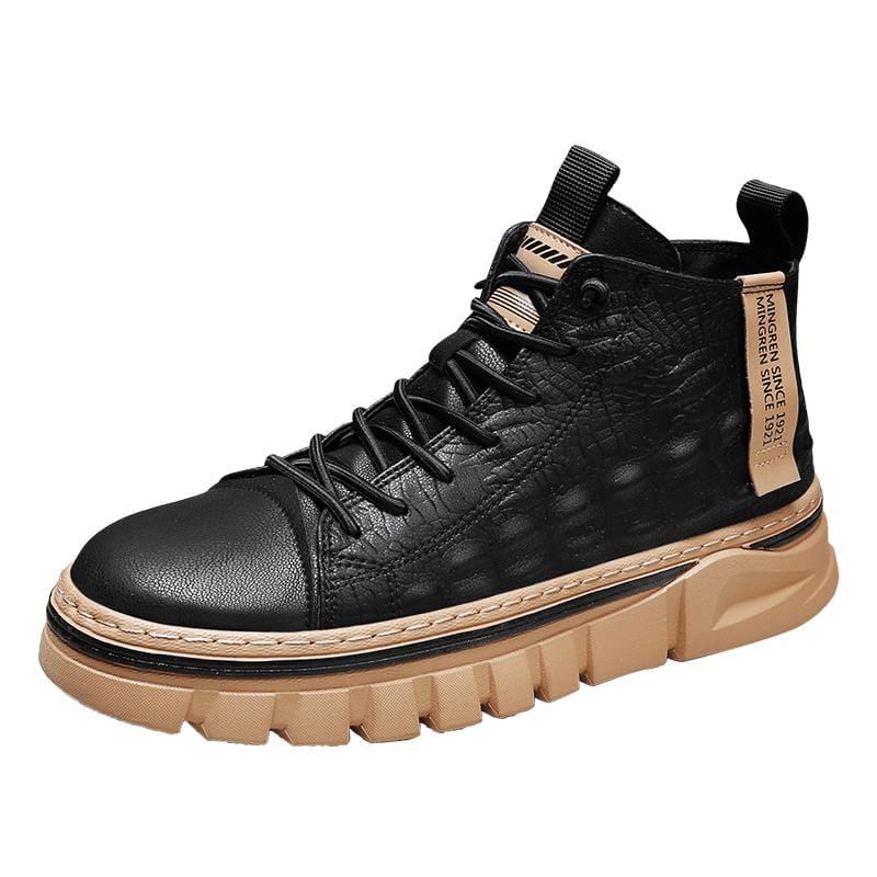 Men's Splash-Resistant Non-Slip Outdoor Casual Motorcycle Boots