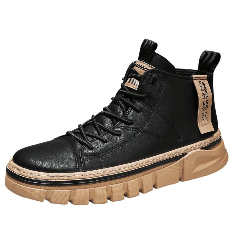 Men's Splash-Resistant Non-Slip Outdoor Casual Motorcycle Boots