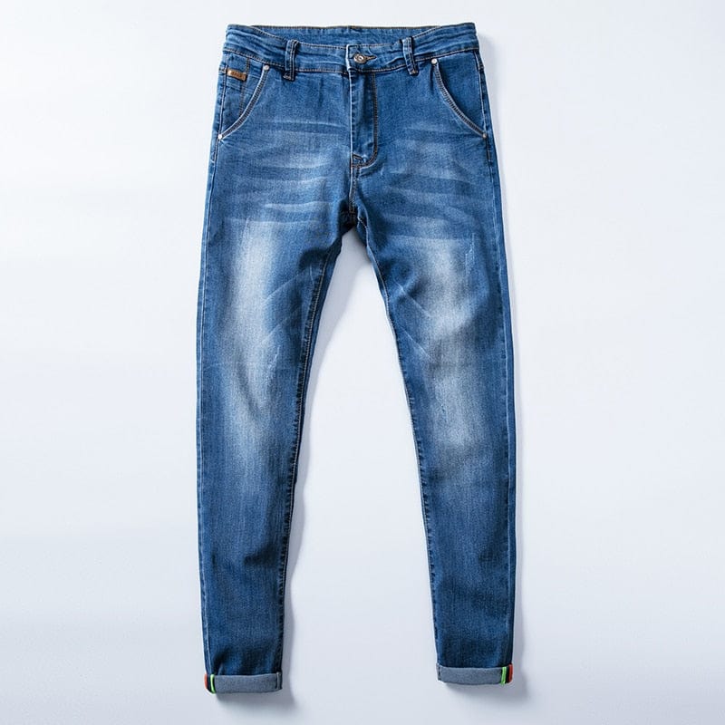 Men's Stretch Skinny Slim Fit Denim Jeans