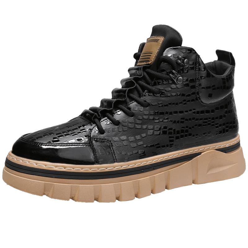 Men's Splash-Resistant Non-Slip Outdoor Casual Motorcycle Boots