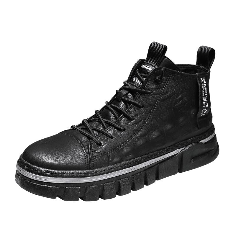 Men's Splash-Resistant Non-Slip Outdoor Casual Motorcycle Boots