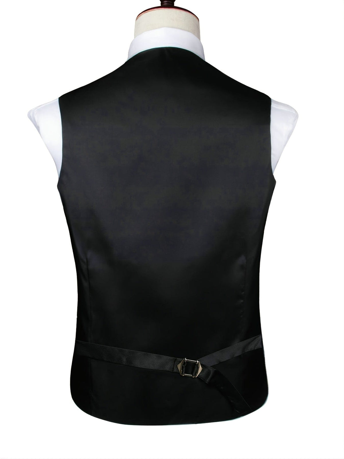 Men's Vintage Vest Set with Tie, Cufflinks and Hanky