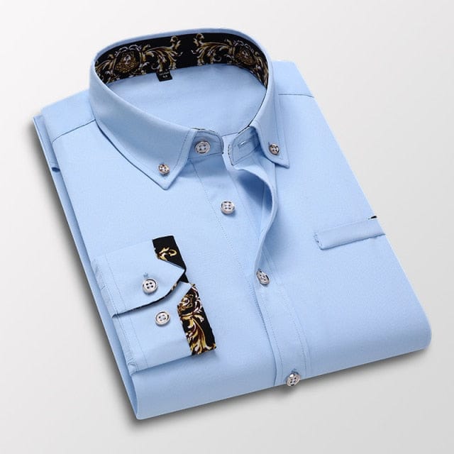 Men's clothing Arrival Men Shirt Fashion Causal Long Sleeved Male Dress Social Business Brand Shirt Soft Weeding White Shirts