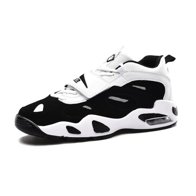 Men's High Top Air Cushion Mesh Basketball Sneakers