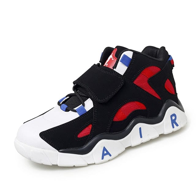 Men's High Top Air Cushion Mesh Basketball Sneakers