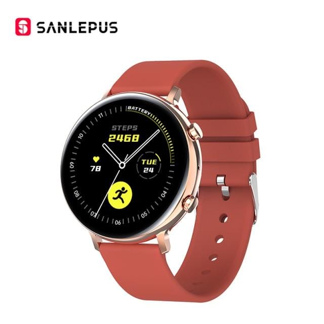 SANLEPUS ECG PPG Smart Watch With Dial Calls 2021 New Men Women Smartwatch Blood Pressure Monitor For Android Samsung Apple