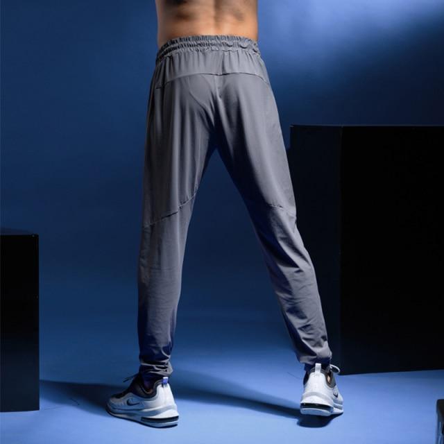 Men's Breathable Elastic Gym Running Jogger Track Pants