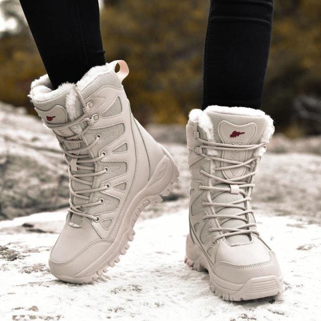SOLIBEN High Quality Leather Boots for Men Boots Waterproof Breathable