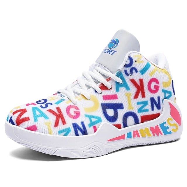 Men's Breathable Non-Slip Outdoor Basketball Sports Shoes