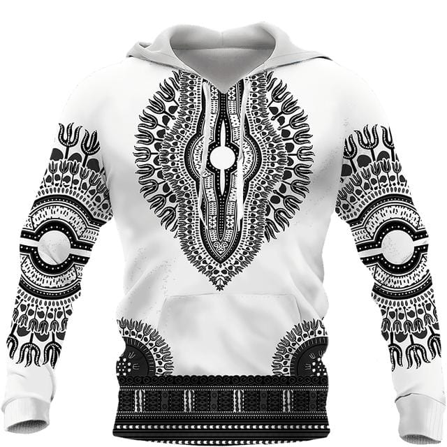 Men's African Print Hoodie and Pants Tracksuit