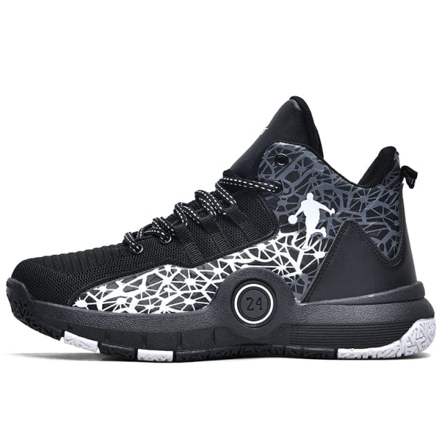 Men's High Top Anti-Slip Outdoor Basketball Trainer Sneakers