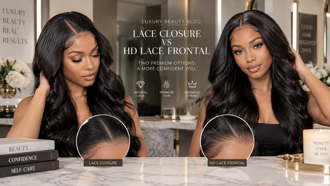 Lace Closure vs Lace Frontal Wig Comparison