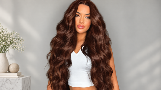 Natural hairline on an HD lace front human hair wig