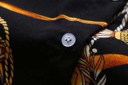 Fashion Women Shirts Vintage Button Tees Blouse Sexy Big Large Top Loose Casual Tops Cardigan