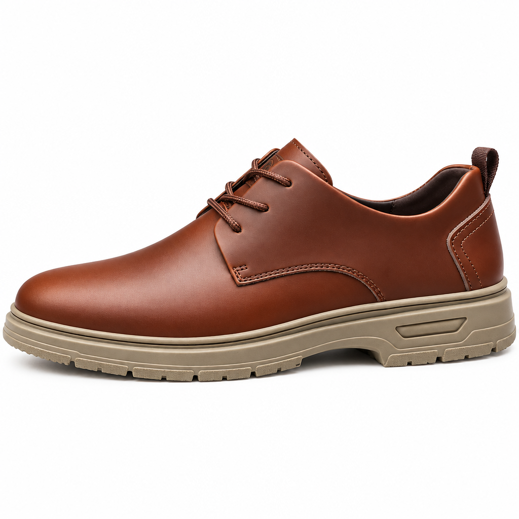 Men's business dress shoe side profile