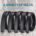 2.4cm 2.8cm 3.0cm 3.2cm 3.5cm 3.8cm Genuine Leather Belt No Buckle Pin Buckle Waist Strap Belts Boby Without Buckle Men Women