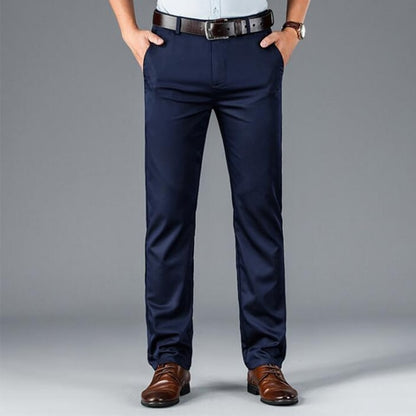 Spring summer new men's pants business high quality brand stretch straight pants men casual pants trousers men clothing