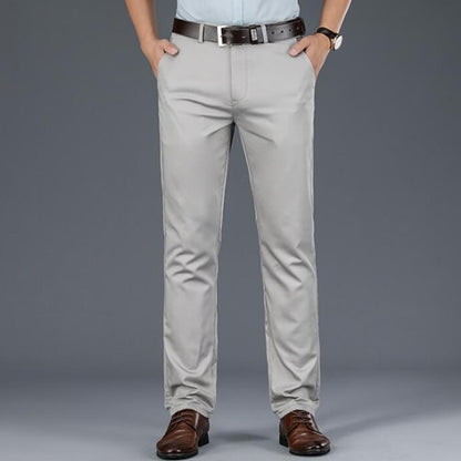 Spring summer new men's pants business high quality brand stretch straight pants men casual pants trousers men clothing