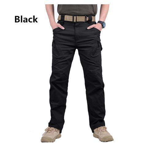 IX9 97% bumbac pantaloni cargo tactici militari pentru bărbați Pantaloni de luptă SWAT pentru bărbați, casual, cu multe buzunare, pantaloni din bumbac elastic