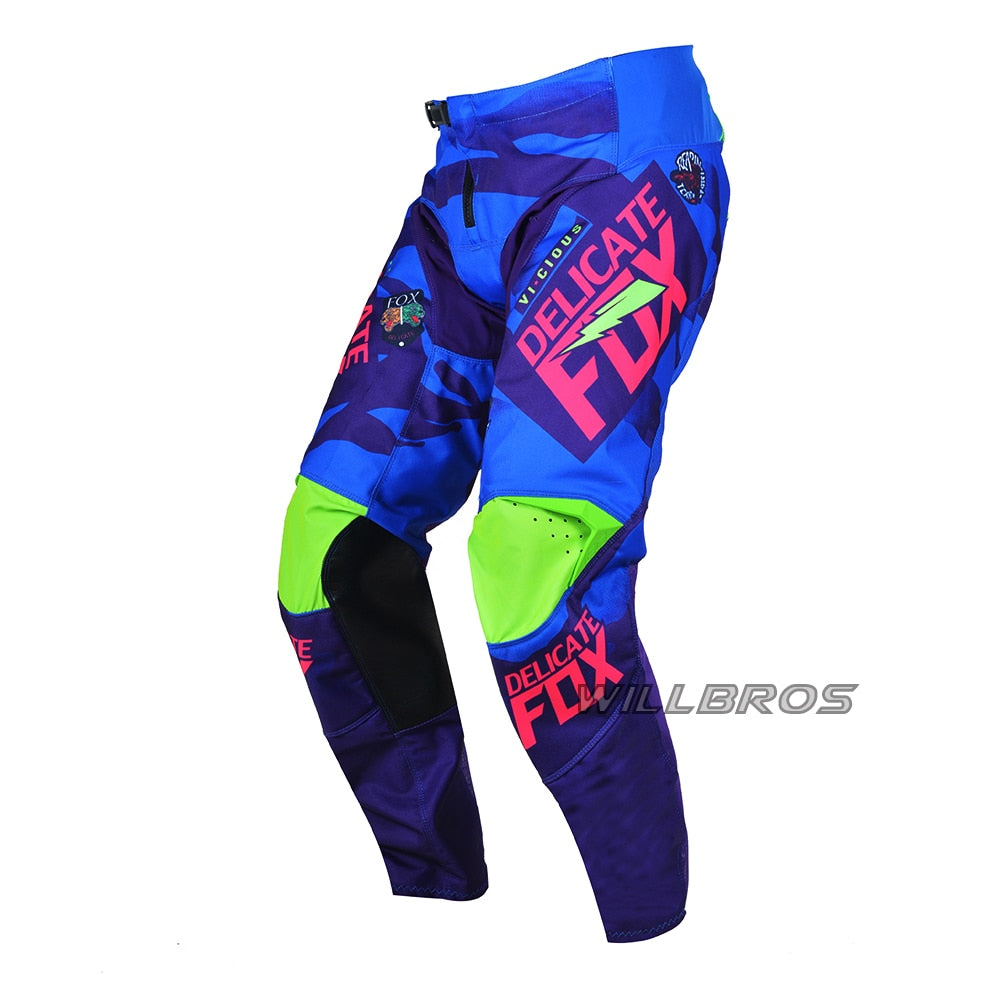 Delicate Fox MX Pants Motocross Moto Mountain Dirt Bike MTB DH ATV SX BMX Enduro Racing Off Road Equipment