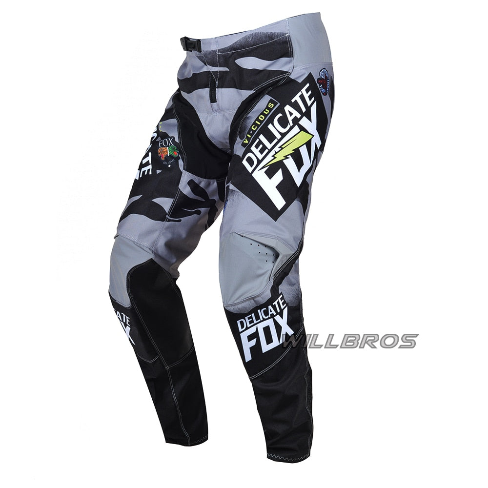 Delicate Fox MX Pants Motocross Moto Mountain Dirt Bike MTB DH ATV SX BMX Enduro Racing Off Road Equipment