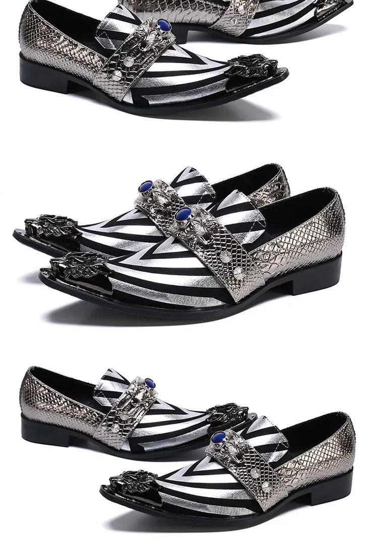 Sommer neue atmungsaktive Business Bankett Herrenschuhe Leder Herren Party Freizeitschuhe Modell personalisierte Show Hochzeitsschuhe